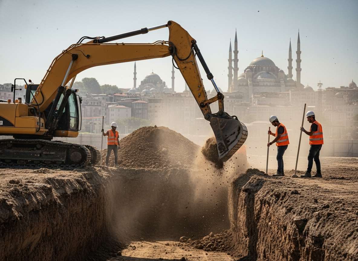 İstanbul Temel Açma Hizmetleri